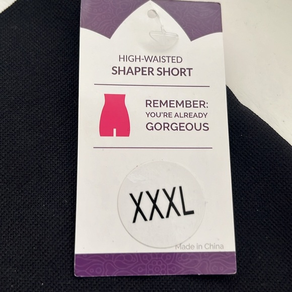 Black shaper high waited shorts XXXL - Picture 3 of 4
